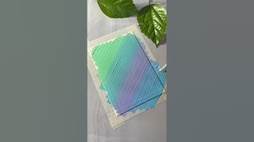 Eenvoudig bladkunstschilderen!🍁🎨 #kunst #schilderideeën #kunstideeën #voldoening #esthetiek #kort...