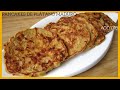 Cómo hacer TORTITAS o PANCAKES DE PLÁTANO MADURO | Se volverá tu receta favorita