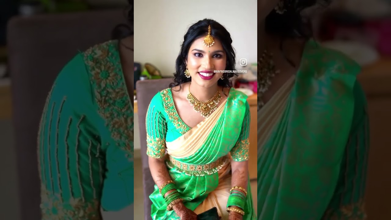 Kavya’s Bridal Makeovers | Bangalore makeup artist 9448127091 | natural makeup | engagement makeup