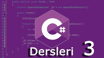 Visual Studio C# Dersleri 3 - C# Değişken Tanımlama Kuralları - C# Console Eğitimi