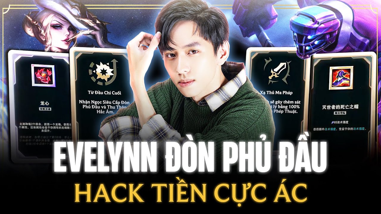 XiaoChaoMeng Gặt Top 1 Với Giáo Án Evelynn Hack Hơn 10k Tiền Từ Đòn Phủ Đầu Cực ảo