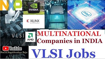 Most Lucrative Jobs | VLSI Design | Multinational Chip Design Companies | India Operations