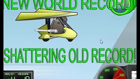 Beating the World Record AGAIN for Learn to Fly 2!