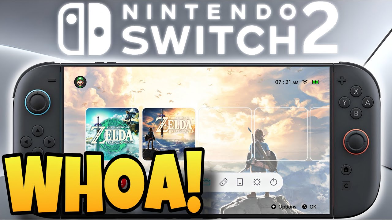 BIG New Nintendo Switch 2 Leaks Just Appeared! - YouTube