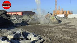 Royex Quarry Boulder Breaking Shot