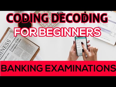 CODING DECODING QUESTION | FOR BEGINNERS BANKING EXAMINATIONS - YouTube