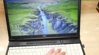 Lifebook A572Fx Ssd換装メモリ増設後の起動速度