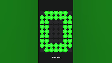 Digital Dots Count-Up 0-9 | Learn Numbers with Voice 🎧 #countup #timer #shorts