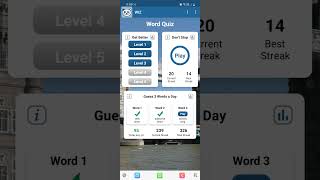 WIZ - Word Quiz - Guess 3 English Words a Day #5-240 screenshot 5
