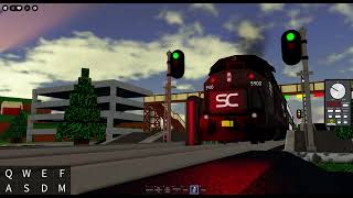 Roblox 2025 - ro scale sandbox two train leave at station