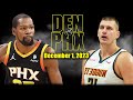 Denver Nuggets vs Phoenix Suns Full Game Highlights - December 1, 2023 | 2023-24 NBA Season