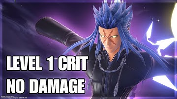 KH 3 Re:mind - Saïx Data No damage (Lv1 Crit with restrictions)