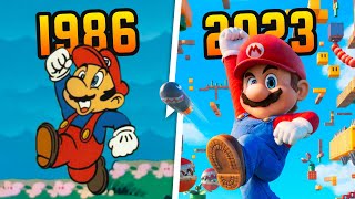 Evolution of Super Mario Movies &amp; TV (and more!)