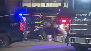 A chase ends in a crash in Parma