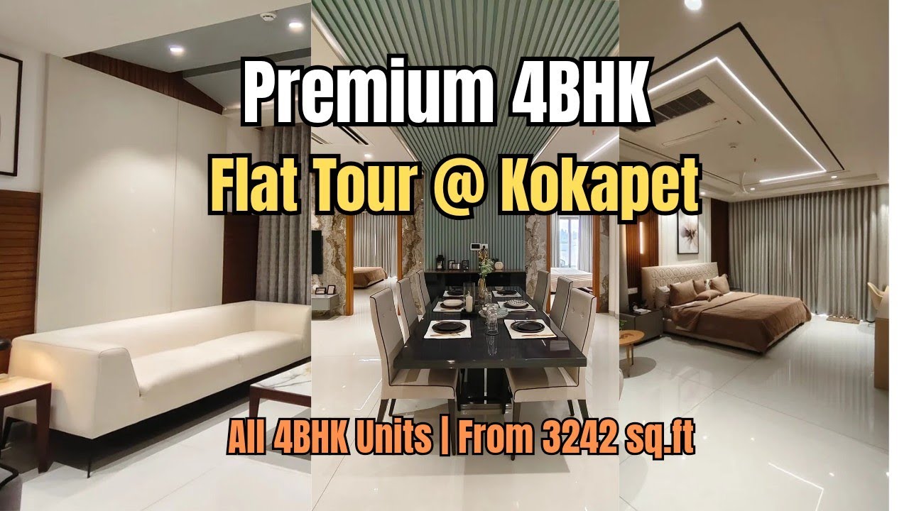 DSR Valar | Premium 4BHK Model Flat Walkthrough | Luxury Living in Hyderabad