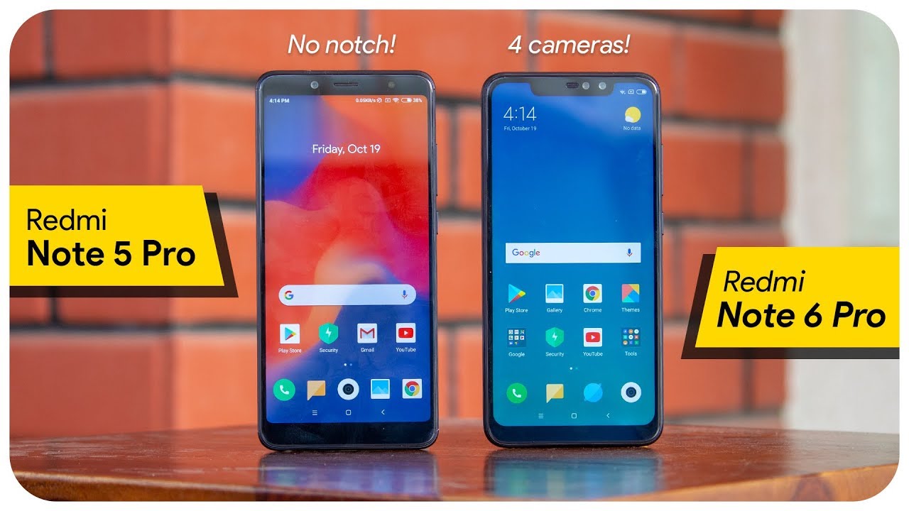 note 5 pro vs note pro 6