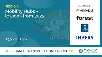 The Shared Transport Conference 2023: Session 3