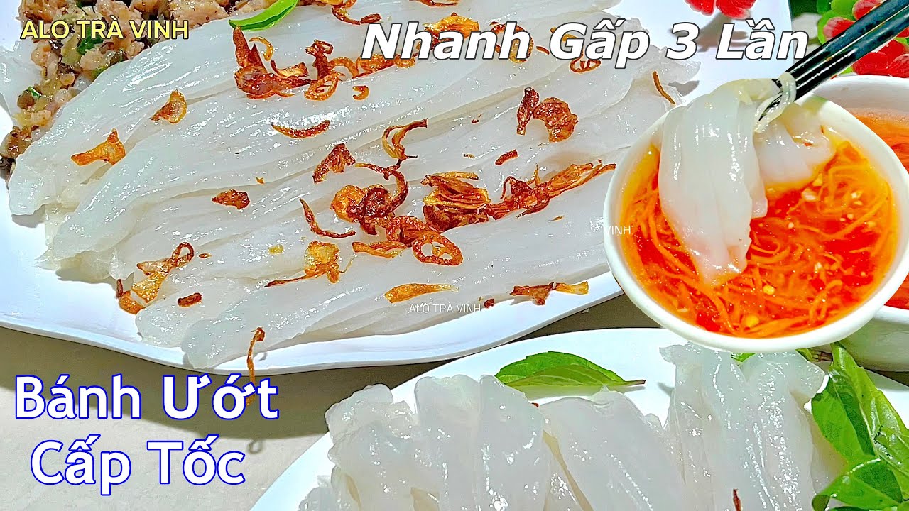 Đã Thử Nhiều Cách Nhưng Cách Này BÁNH ƯỚT Dai Mềm Qua Ngày Vẫn Ngon- ALO TRÀ VINH