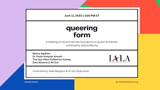 Queering Form: A Virtual Reading