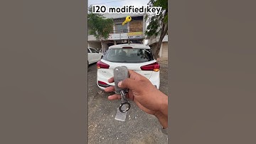 I20 modified key 🔑 #hyundai #i20 #flipkey #modified #cover #keychain #trending #viralvideo #shorts