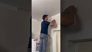 Галтели. Потолочный плинтус своими руками #ремонт #галтели #потолок