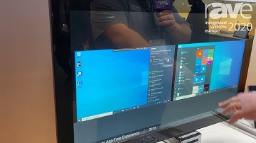 ISE 2020: ScreenBeam Shows Off ScreenBeam 1100 Wireless Collaboration Device