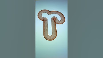 Classic Key Shape Crafted with Spirograph Art #spirographshr #satisfying #spirograph #usa #asmr