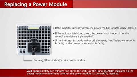 Huawei OceanStor Dorado5000 V3 Series (SAS) Replacing a Power Module (FRU)