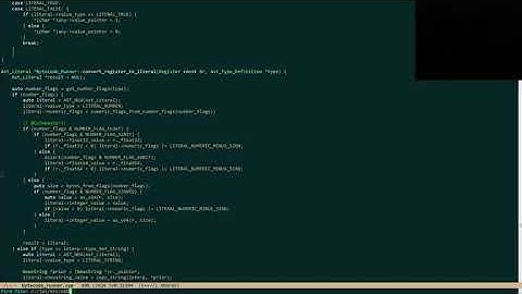 Compiler Pro Gramming: Pipeline Cleanup Stuff