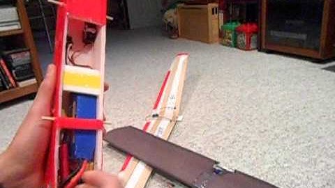 Scratchbuilt Plane with Swappable Wings