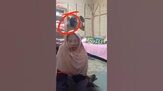PENAMPAKAN SAAT LIVE😱😱 #trending #shorts #creepy #kuntilanak #misteri #jin #horror #hantu