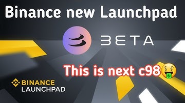 binance new Launchpad beta token🤑|how to participate?