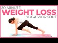 20 min Yoga for WEIGHT LOSS, Fat Burning Yoga Workout | Sarah Beth Yoga