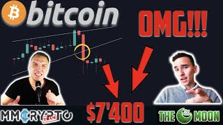 OMG!!! BITCOIN CRASHING to $7'400 RIGHT NOW!!? w. The Moon Carl!!! OMG!!! BITCOIN CRASHING to $7'400 RIGHT NOW!!? w. The Moon Carl!!!