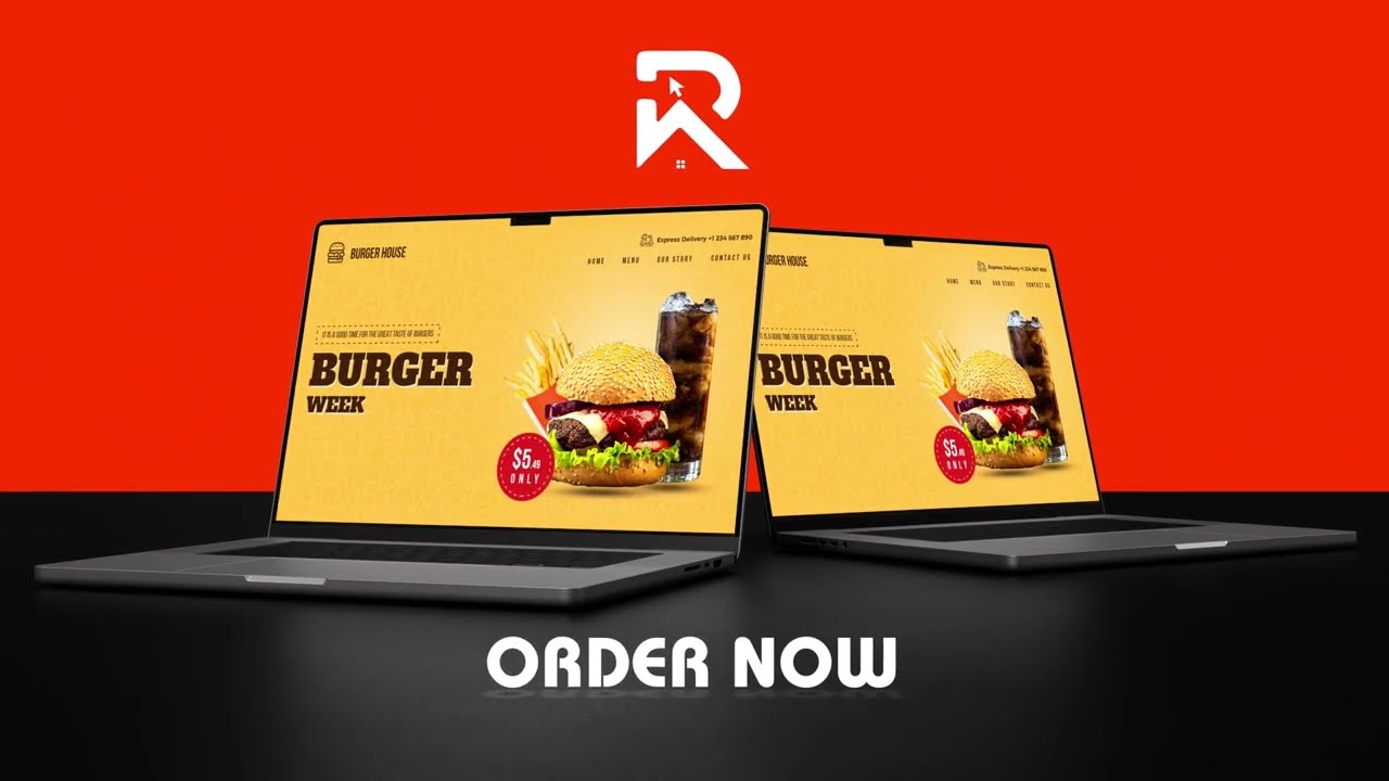Website Promo | UI\UX | Website interface promo