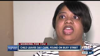 DCS investigating after 2-year-old child left day care, found wandering on busy Indianapolis street