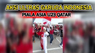 SUPORTER ULTRAS GARUDA DI QATAR INDONESIA VS KOREA SELATAN