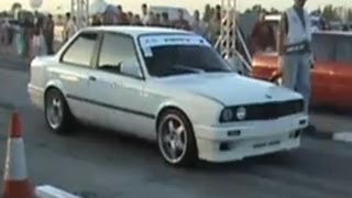 BMW E30 [M5] Vs. BMW E30 [M5] Drag Race [1/4 Mile]