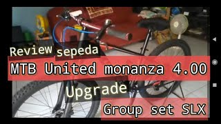 Review sepeda MTB United Monanza 4.0 2020 - Sepeda gunung united.