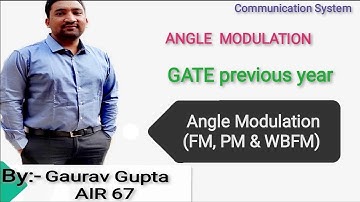 19.) Angle modulation(part-5)|GATE Question On FM/PM/WBFM| COMMUNICATION SYSTEMS|CAREER EASY