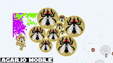 UNSTOPPABLE DUO TAKEOVER AGAINST SAVAGES! - AGAR.IO MOBILE