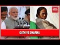 PM Modi's Oath Taking Ceremony Vs Mamata Banerjee's Dharna In WB
