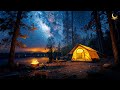 Relaxing Music &amp; Campfire - Cures For Anxiety Disorders, Depression - Soothing Music, Calm Music