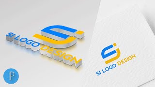 3D SI Logo design Pixellab tutorial🔥 [ASRAFUL ART] screenshot 2