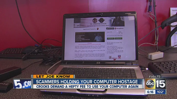 Scammers holding your computer hostage