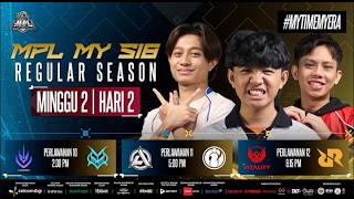 🔴LIVE | MPL MY Season 18 DAY 2 WEEK 2 | MLBB