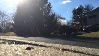 Longboard slide session