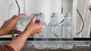 Automatic Electrolyte Water Sports Drinks Bottle Rinsing Filling Capping Machine