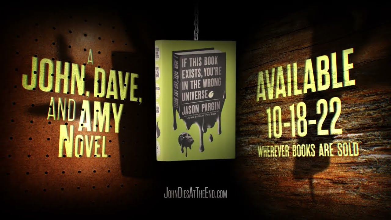 Trailer If This Book Exists, You're in the Wrong Universe by Jason Pargin YouTube
