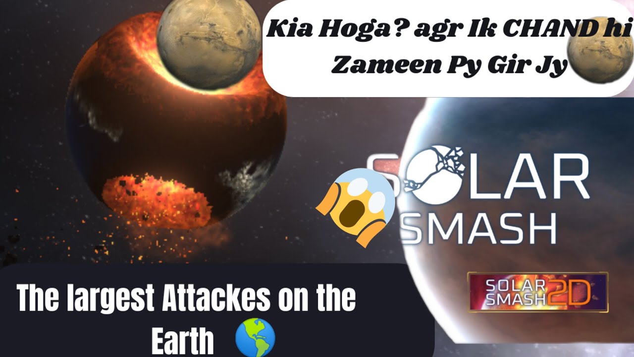 Destroying the earth | solar smash | solar smash gameplay | Game ON07